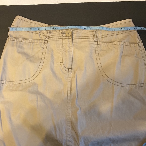 Faded Glory Tan Mini Skirt Size 10 - Picture 7 of 9